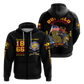 Big Boy Buffalo Soldiers Hoodie Black  - African Pride