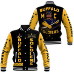 Buffalo Soldiers Baseball Jacket BSMC Club Adore Motorcycle  - African Pride
