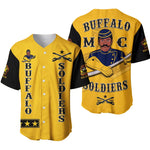 Buffalo Soldiers Baseball Jersey Motorcycle BSMC Club Ver.01  - African Pride