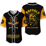 Buffalo Soldiers African American Legend Of The Black Soldiers Baseball Jersey - African Pride