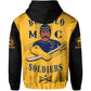Buffalo Soldiers Hoodie Motorcycle BSMC Club  - African Pride