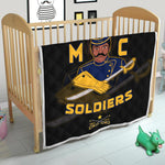 Buffalo Soldiers Premium Quilt BSMC Club Adore Motorcycle  - African Pride