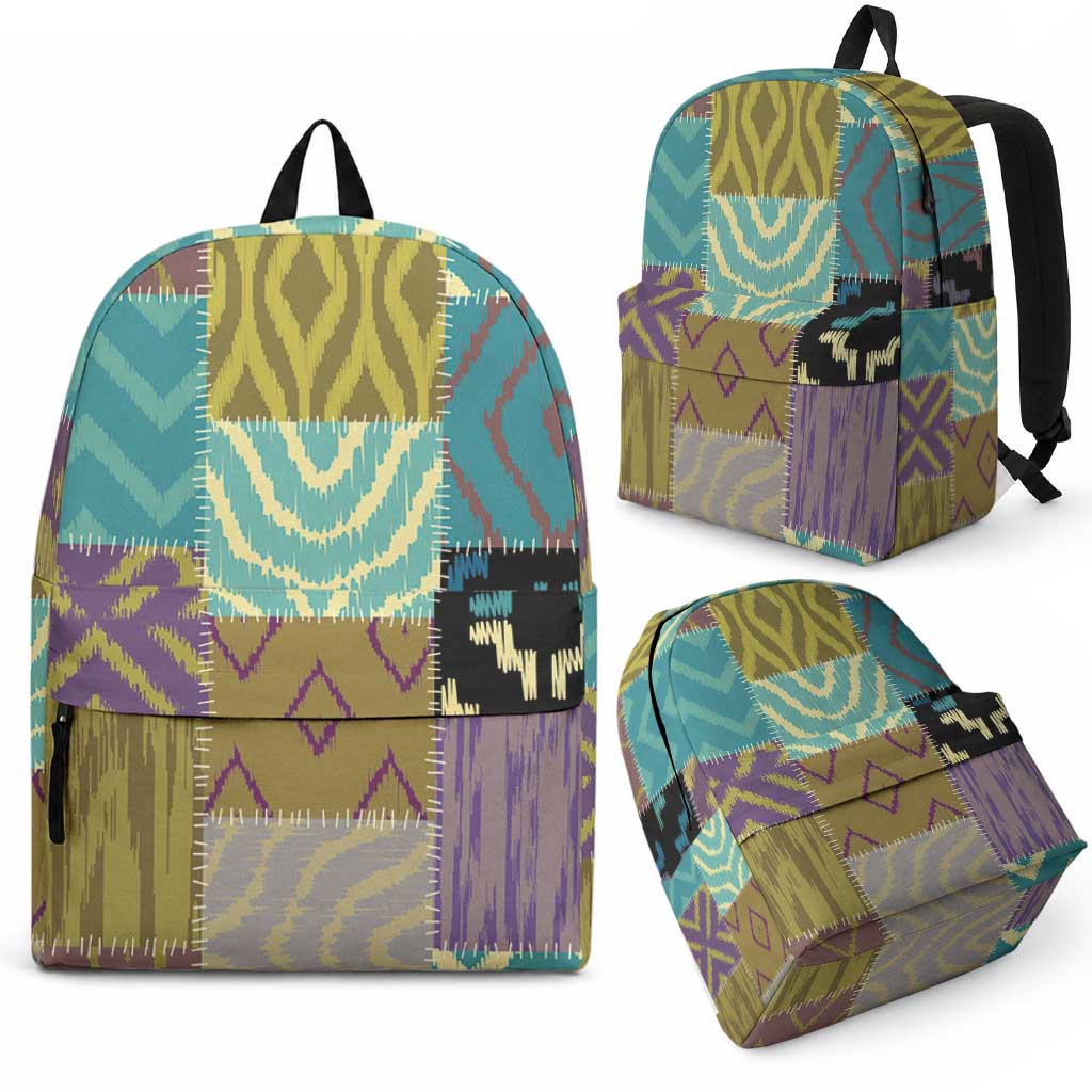 African American Quilt Inspired Backpack Cultural Heritage Ethnic Quilt Pattern