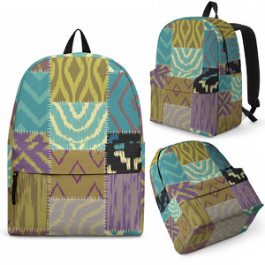 African American Quilt Inspired Backpack Cultural Heritage Ethnic Quilt Pattern
