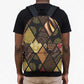 African American Quilt Inspired Backpack Ethnic Bohemian Rhombus Patchwork