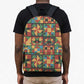 African American Quilt Inspired Backpack Freedom Quilt Symbolic Patchwork