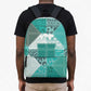 African American Quilt Inspired Backpack Wild Animal Skin African Turquoise Tribal Elements
