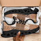 African American Quilt Inspired Clunky Sneakers Wild Animal Skin African Beige Tribal Elements