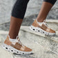 African American Quilt Inspired Clunky Sneakers Wild Animal Skin African Beige Tribal Elements