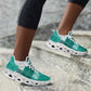 African American Quilt Inspired Clunky Sneakers Wild Animal Skin African Turquoise Tribal Elements