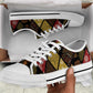 African American Quilt Inspired Low Top Shoes Ethnic Bohemian Rhombus Patchwork