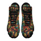 African American Quilt Inspired Sneakers J13 Freedom Quilt Symbolic Patchwork