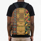 African American Quilt Kente Fusion Backpack Version 1