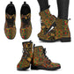 African American Quilt Kente Fusion Leather Boots Version 2