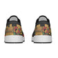 African American Quilt Kente Fusion Low Sneakers Version 1