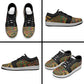 African American Quilt Kente Fusion Low Sneakers Version 2