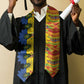 African Ethnic Kitenge Ankara Style Graduation Stole