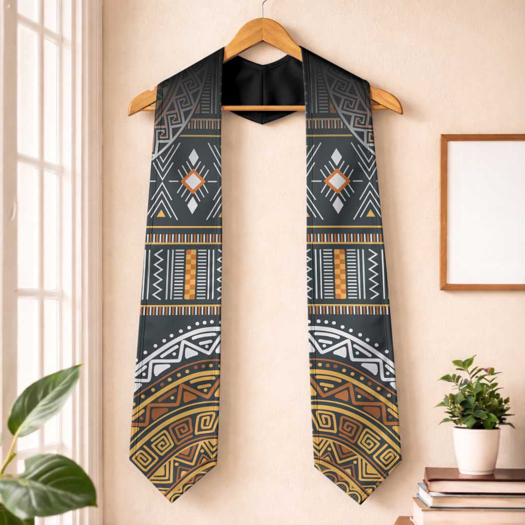 African Ethnic Native Pattern Graduation Stole