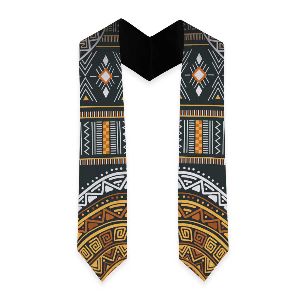 African Ethnic Native Pattern Graduation Stole