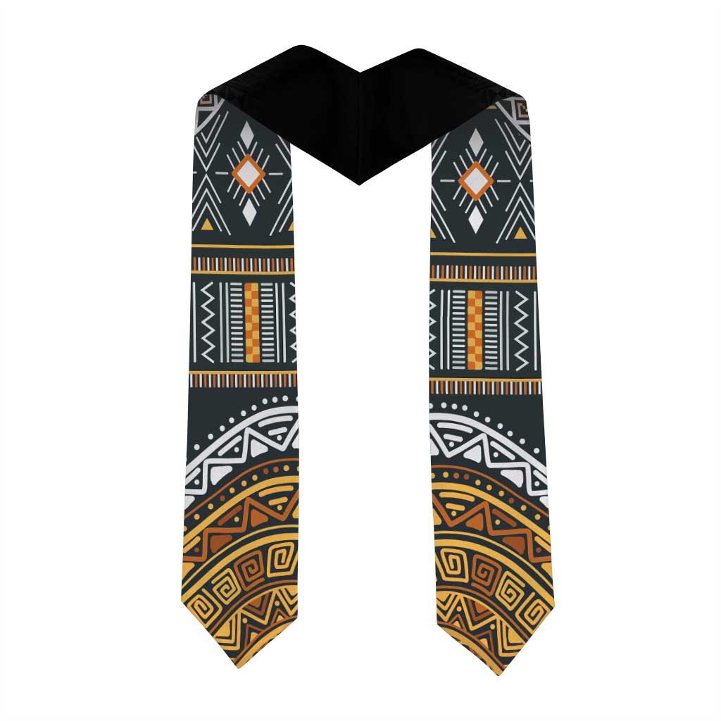 African Ethnic Native Pattern Graduation Stole