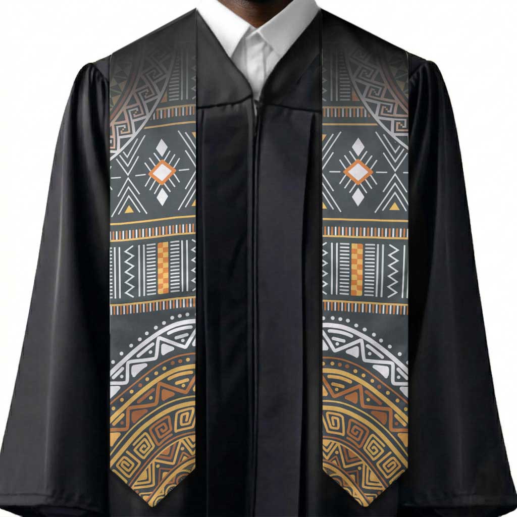 African Ethnic Native Pattern Graduation Stole
