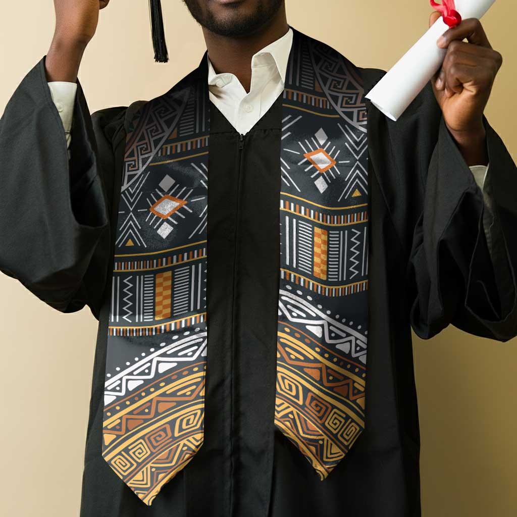 African Ethnic Native Pattern Graduation Stole