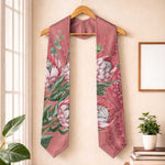 African King Proteas Dashiki Motif Graduation Stole Peach Style