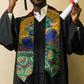 African Pattern Traditional Kanga Style Graduation Stole