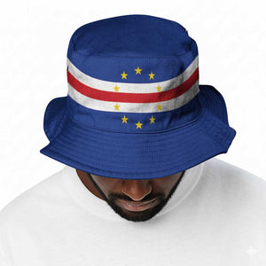 African Proud Cape Verde Flag Bucket Hat