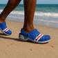 African Proud Cape Verde Flag Clogs Shoes - African Pride