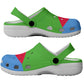 African Proud Eritrea Flag Clogs Shoes - African Pride