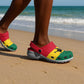 African Proud Ghana Flag Clogs Shoes - African Pride