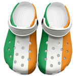 African Proud Ivory Coast Flag Clogs Shoes - African Pride