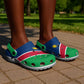 African Proud Namibia Flag Clogs Shoes - African Pride