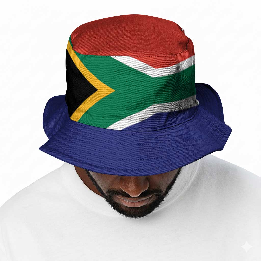 African Proud South Africa Flag Bucket Hat