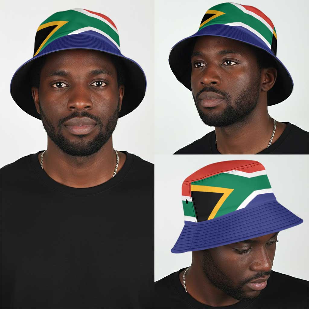 African Proud South Africa Flag Bucket Hat