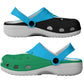 African Proud South Sudan Flag Clogs Shoes - African Pride