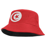 African Proud Tunisia Flag Bucket Hat