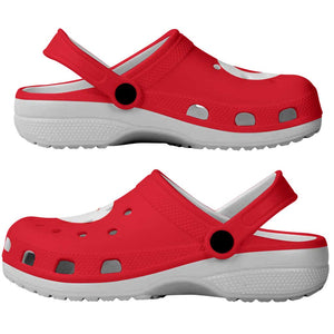 African Proud Tunisia Flag Clogs Shoes - African Pride