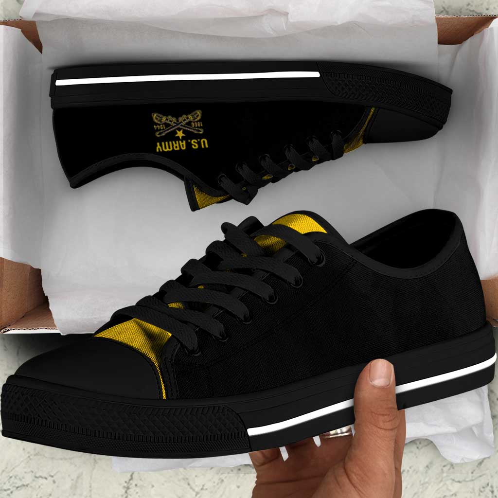 Afro-Americans Buffalo Soldiers Low Top Shoes 9th and 10th Cavalry Regiment LT15
