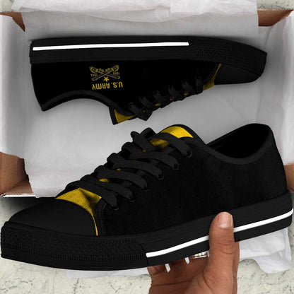 Afro-Americans Buffalo Soldiers Low Top Shoes 9th and 10th Cavalry Regiment LT15