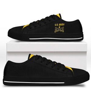 Afro-Americans Buffalo Soldiers Low Top Shoes 9th and 10th Cavalry Regiment LT15