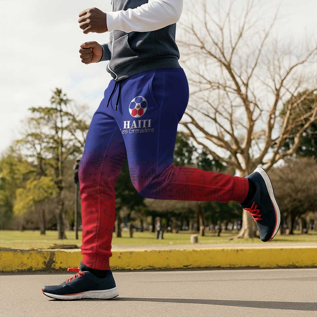 Afro Haiti Football Jogger Pants Sporty Style - African Pride