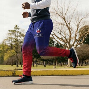 Afro Haiti Football Jogger Pants Sporty Style - African Pride