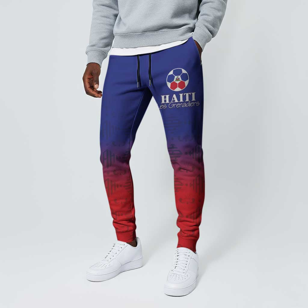 Afro Haiti Football Jogger Pants Sporty Style - African Pride