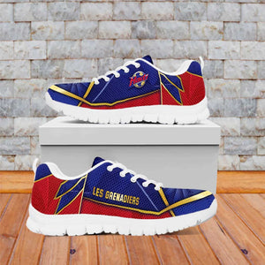Afro-Haitians Football Sneakers Haitian Palm Tree Unique Style