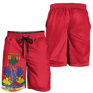Afro-Haitians Independence Day Shorts for Men Le Marron Inconnu Unity Makes Strength - African Pride