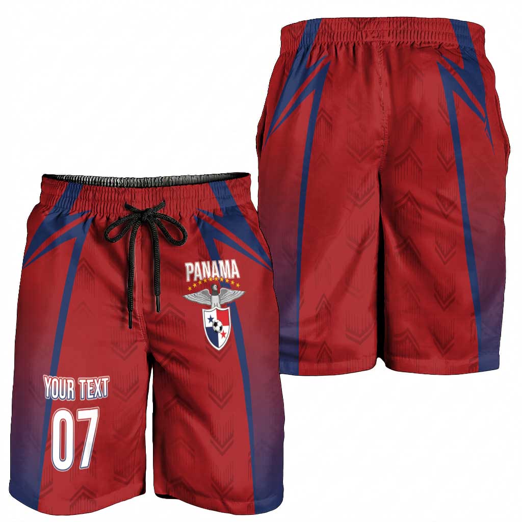 Afro-Panama Football 2026 Custom Shorts for Men La Marea Roja Making History - African Pride