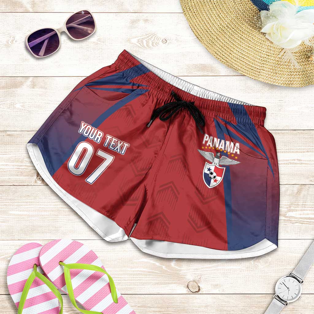 Afro-Panama Football 2026 Custom Shorts for Women La Marea Roja Making History - African Pride