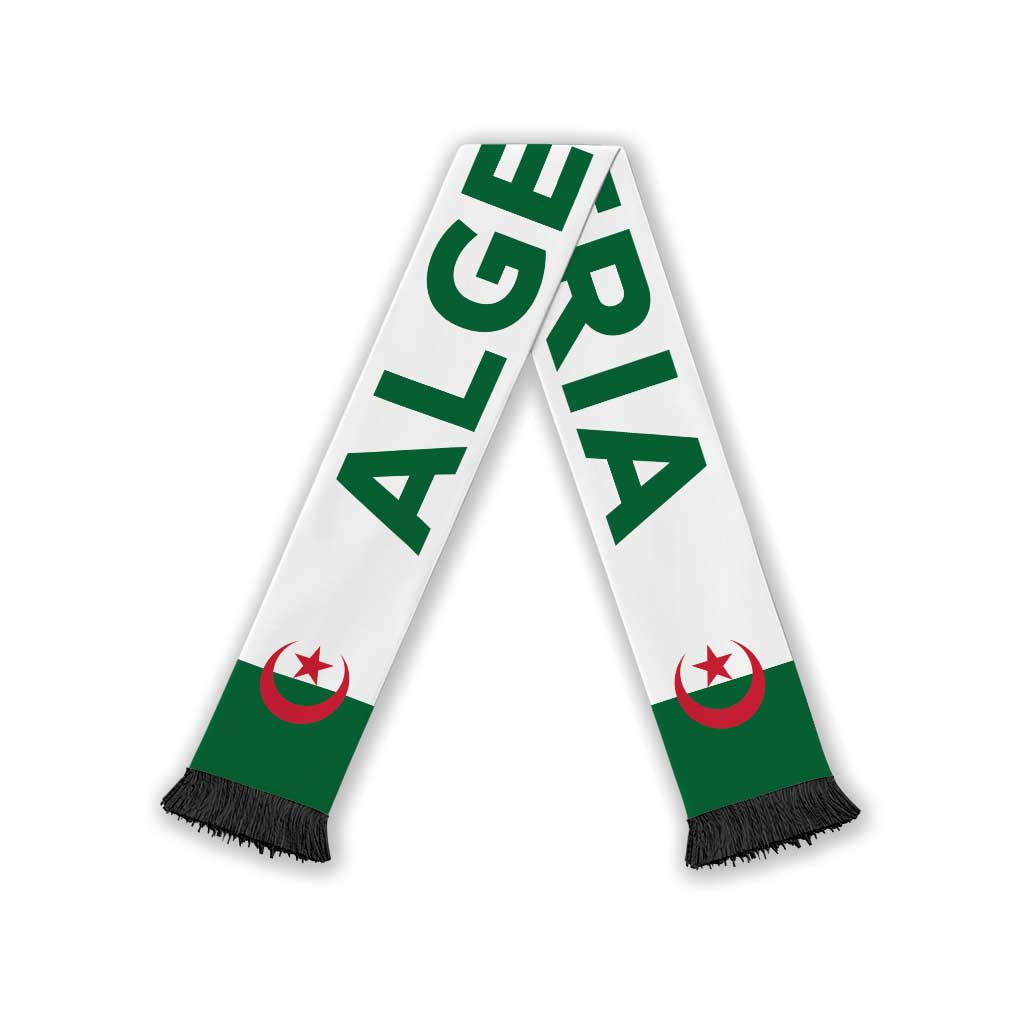 Algeria Football 2026 Soccer Scarf Flag Style